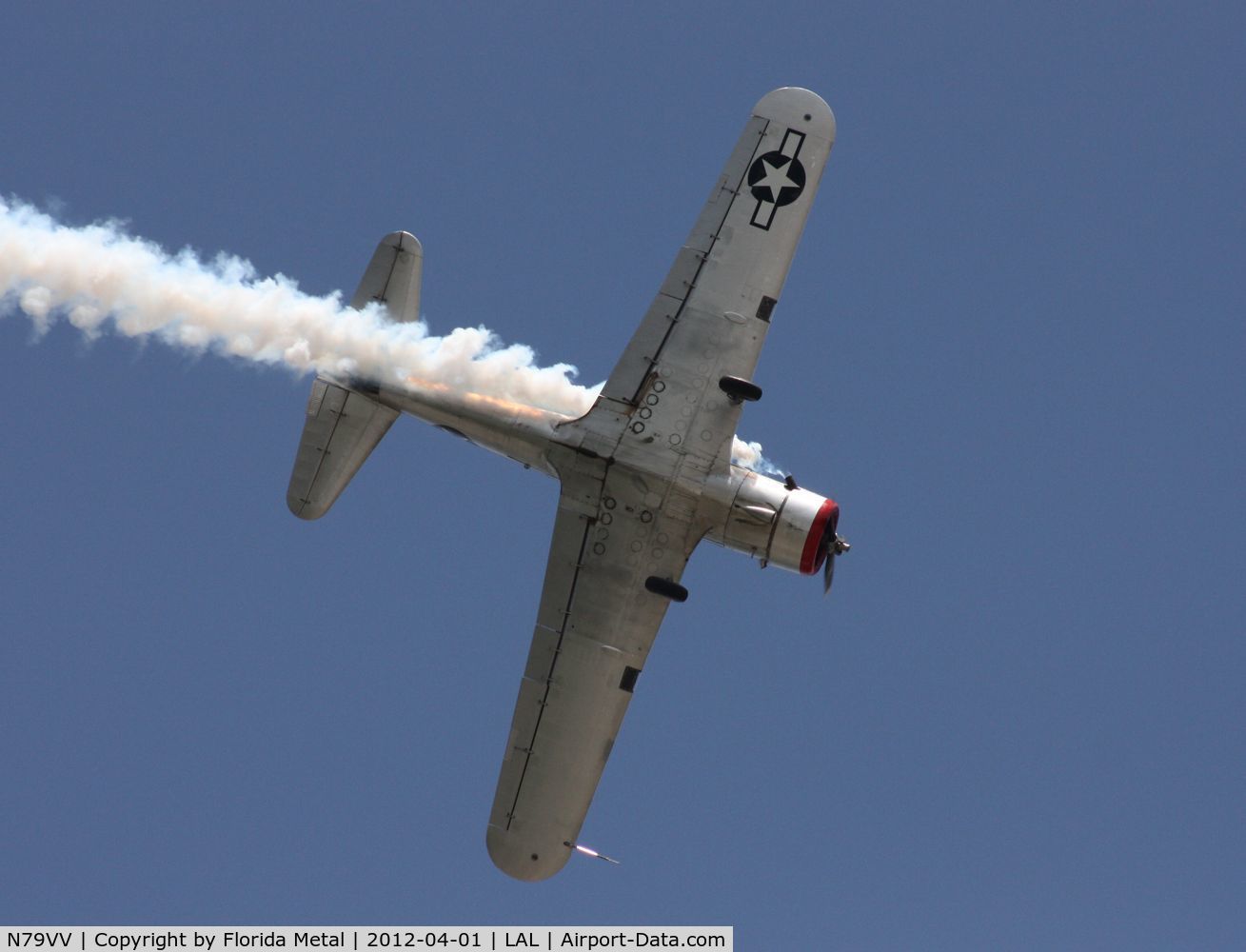 N79VV, 1942 Consolidated Vultee BT-13A C/N 11756, aerobatic BT-13A