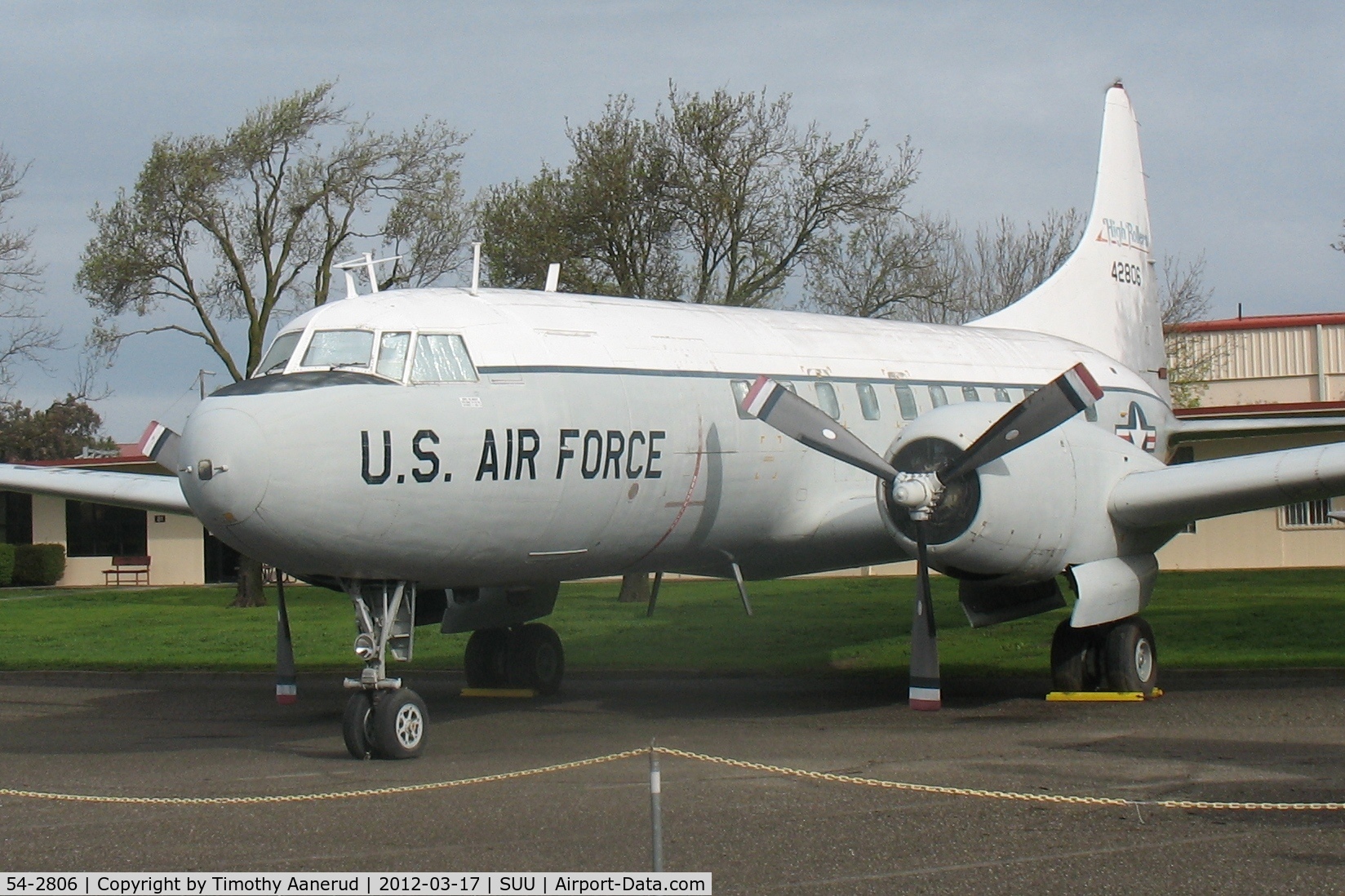 54-2806, 1954 Convair C-131D Samaritan C/N 201, Convair C-131D-CO, c/n: 201, Travis AFB