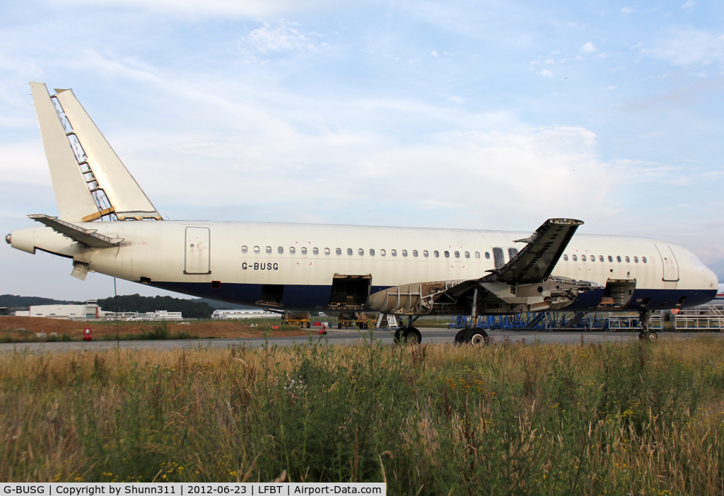 G-BUSG, 1989 Airbus A320-211 C/N 039, Scrapping process engaged...
