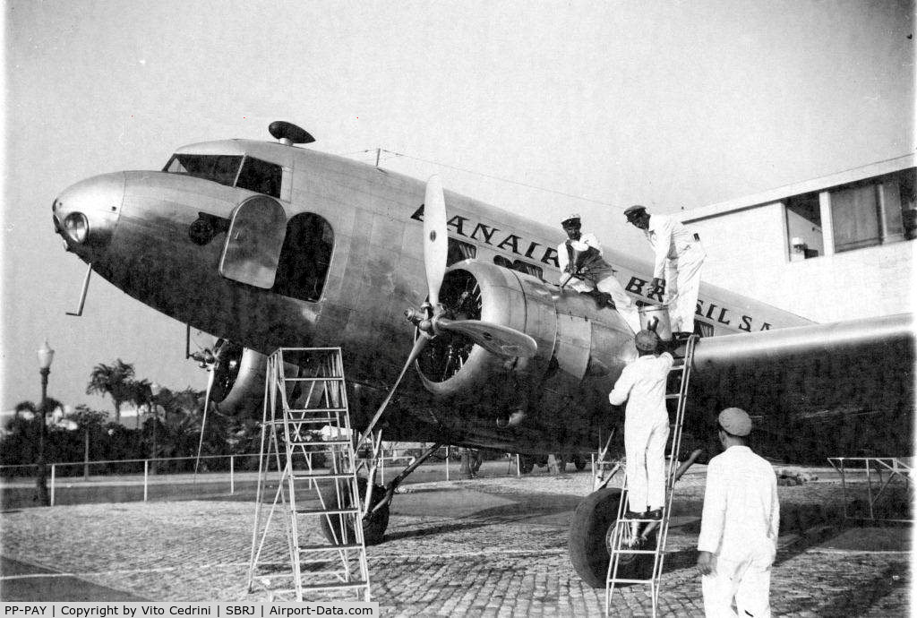 PP-PAY, Douglas DC-2-118B C/N 1351, Panair do Brasil, coleção de Vito Cedrini