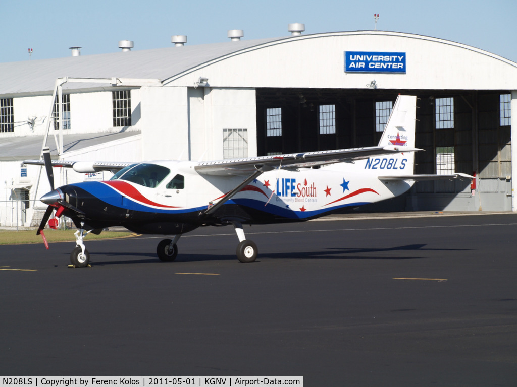 N208LS, Cessna 208B C/N 208B0313, Gainesville
