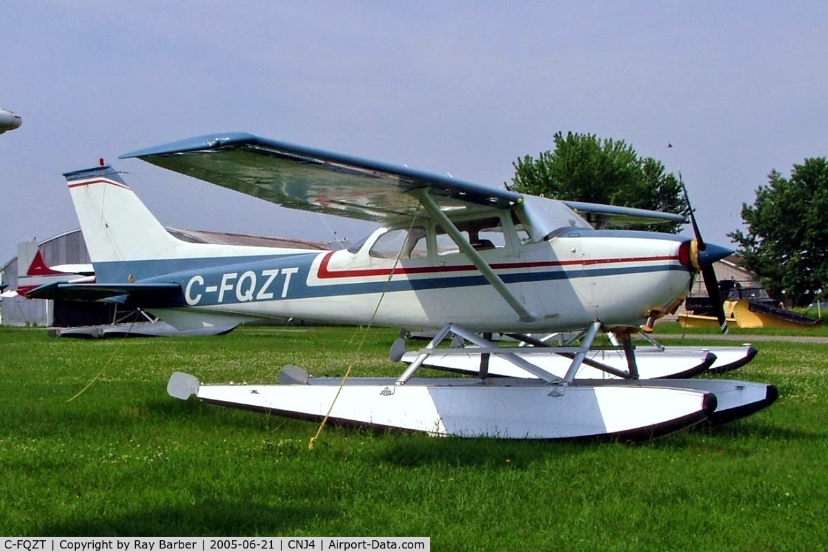 C-FQZT, 1971 Cessna 172L C/N 17260064, Seen here at Orillia Ontario~C