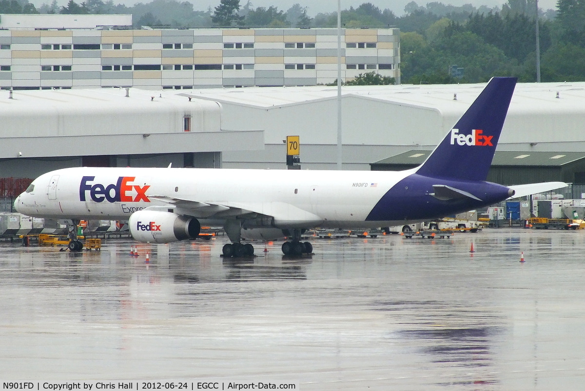N901FD, 1993 Boeing 757-2B7 C/N 27122, FedEx