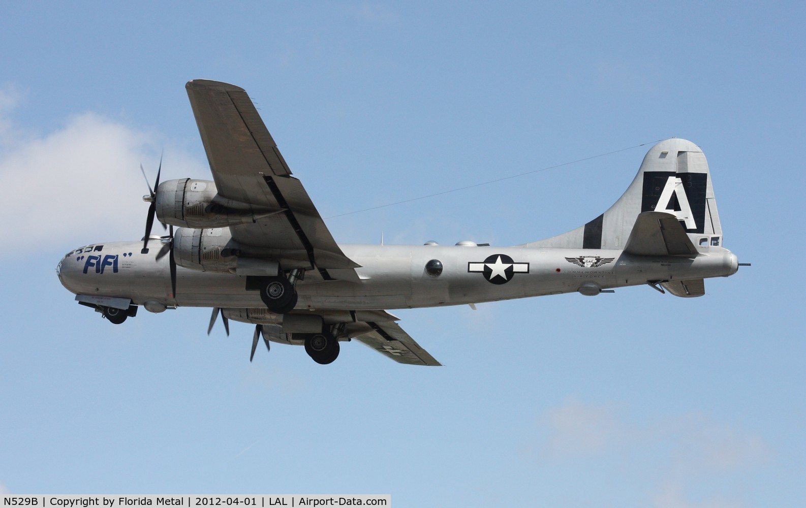 N529B, 1944 Boeing B-29A-60-BN Superfortress C/N 11547, Fifi giving rides