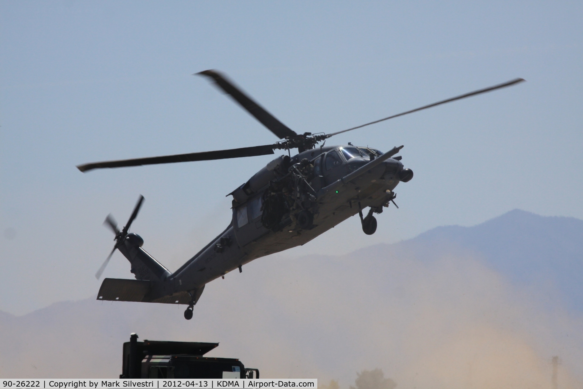 90-26222, Sikorsky HH-60G Pave Hawk C/N 70-1543, Davis Monthan Airshow Practice Day
