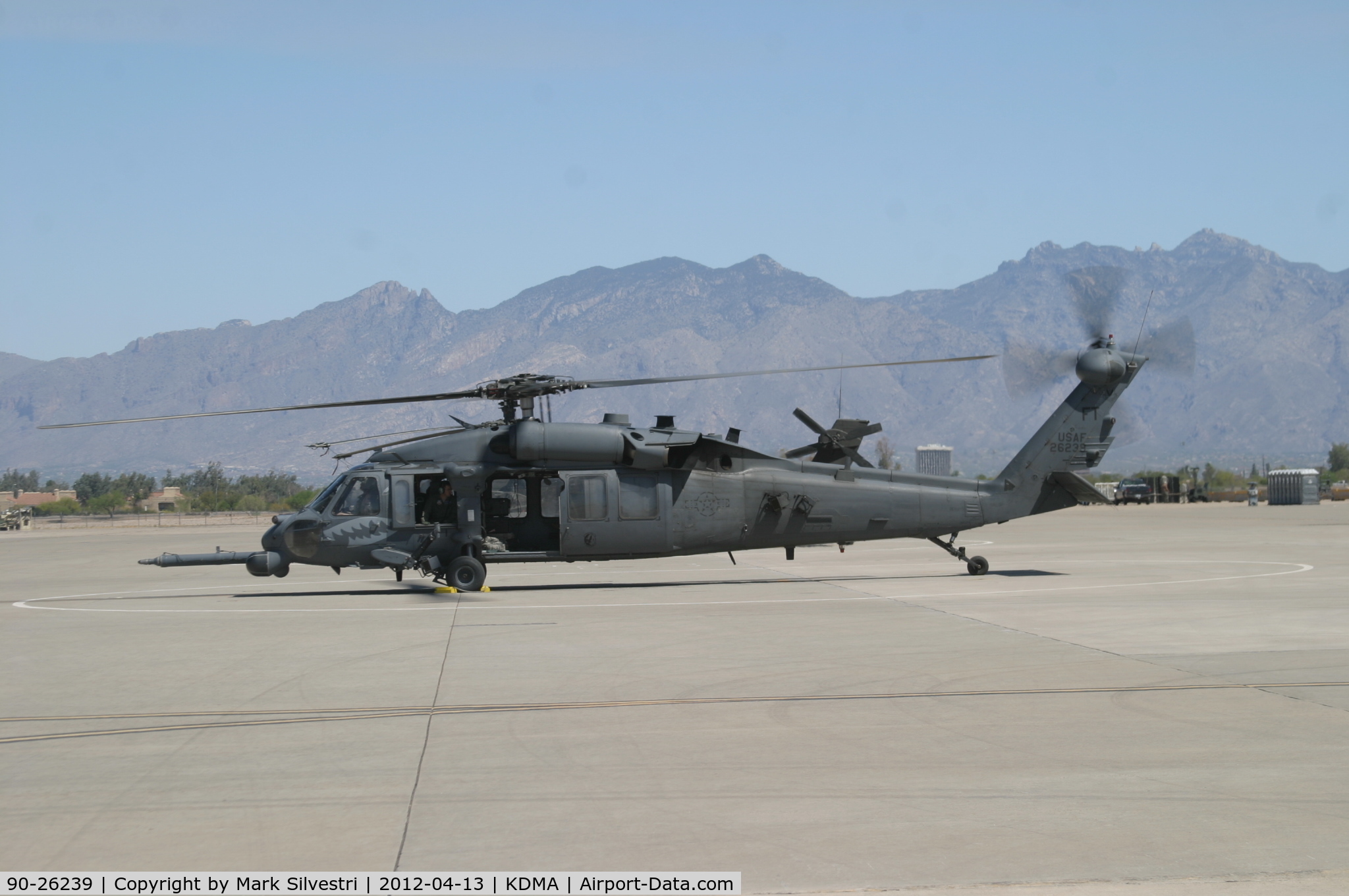 90-26239, 1990 Sikorsky HH-60G Pave Hawk C/N 70-1612, Davis Monthan Airshow Practice Day