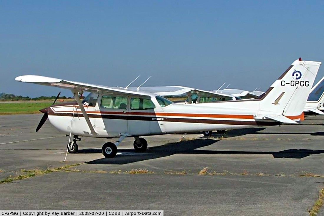 C-GPGG, 1980 Cessna 172P C/N 17274282, Seen here at Boundary Bay British Columbia~C.