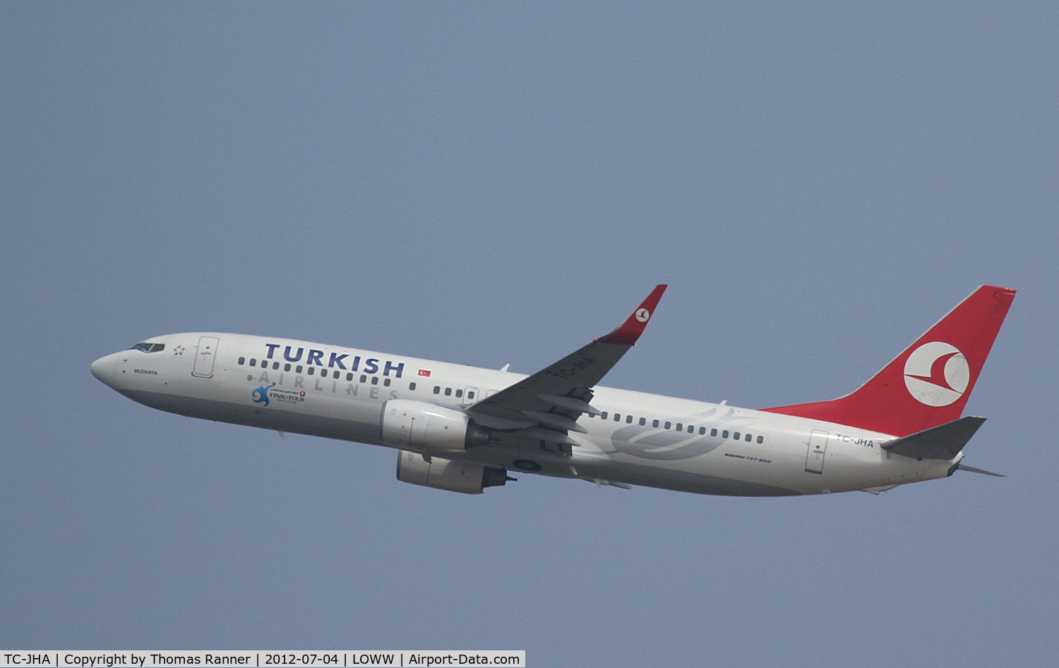 TC-JHA, 2008 Boeing 737-8F2 C/N 35740, Turkish Airlines Boeing 737