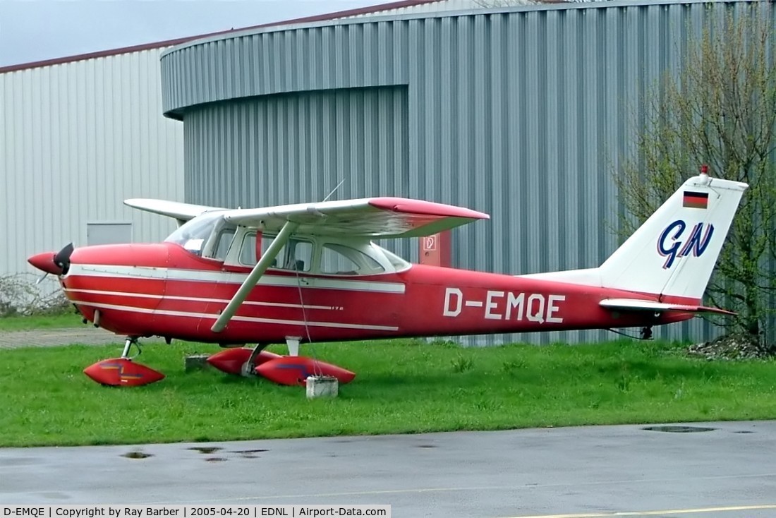 D-EMQE, 1963 Reims F172E Skyhawk C/N 0056, Seen here Leutkirch~D