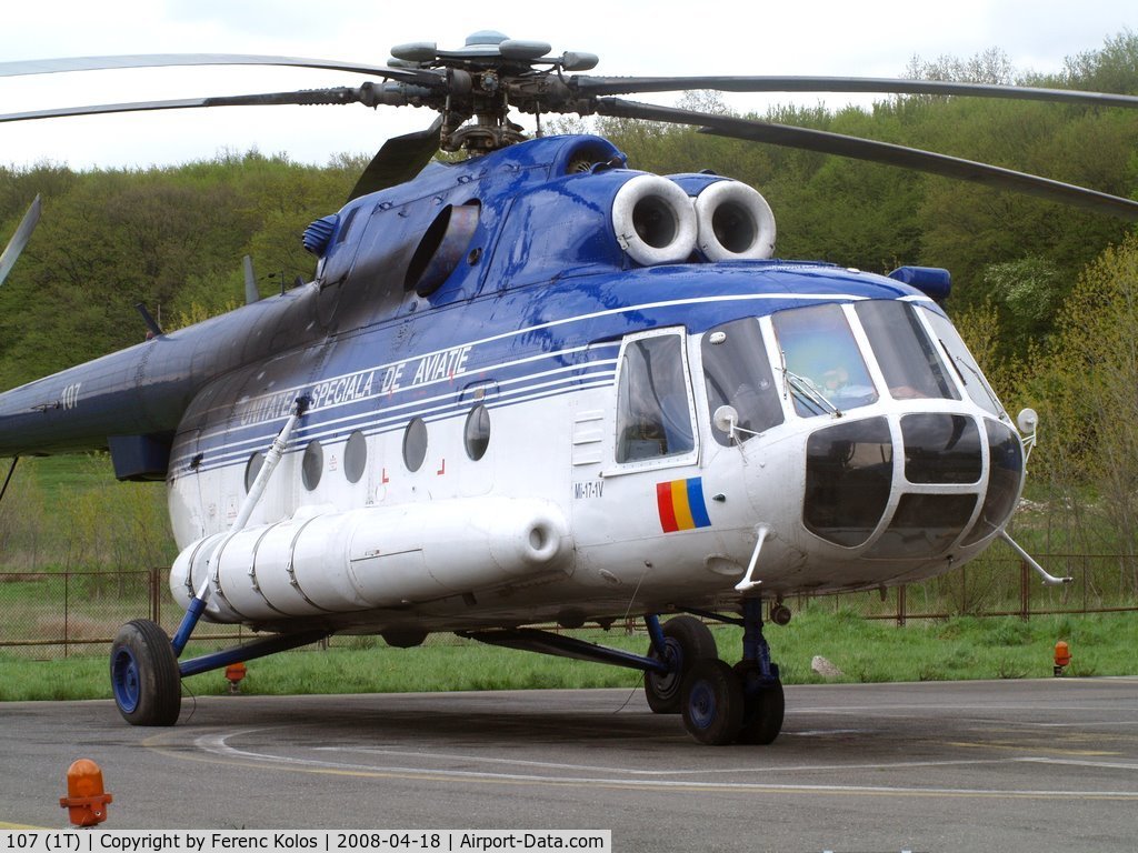 107 (1T), Mil Mi-17-1V C/N 107M01, Hospital