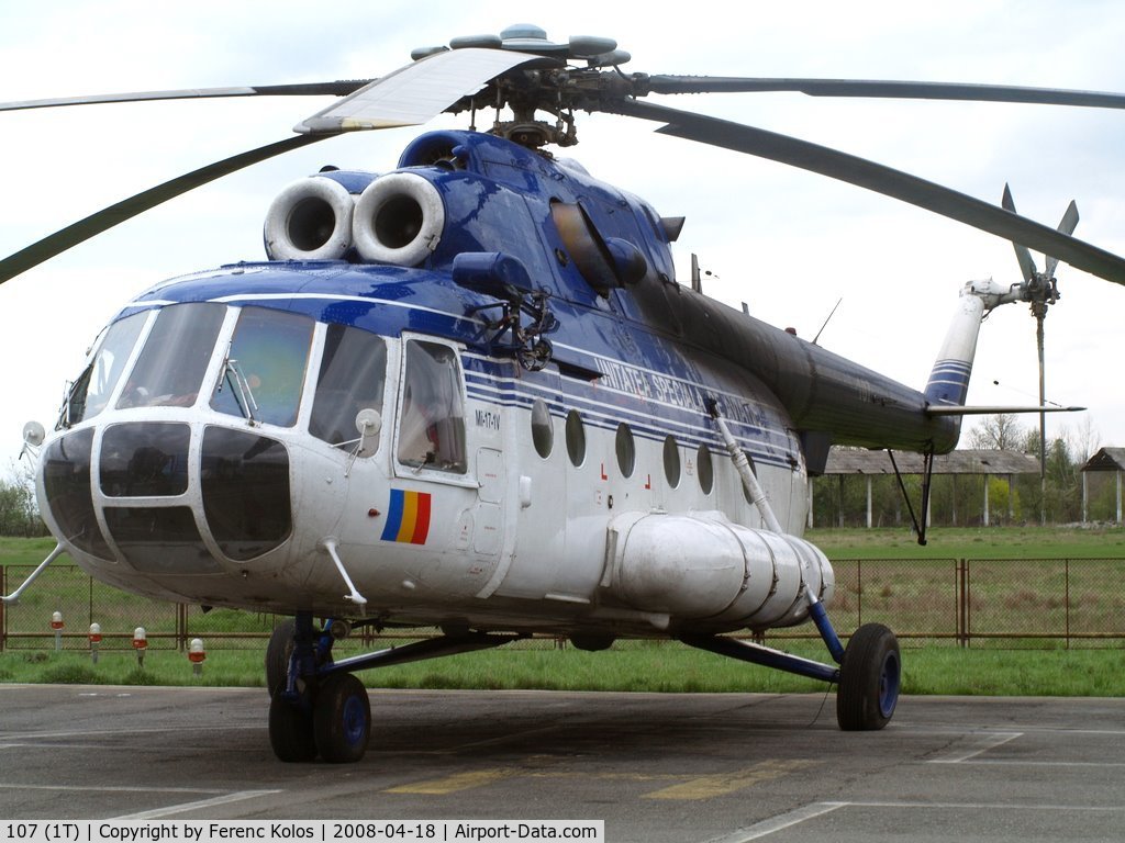 107 (1T), Mil Mi-17-1V C/N 107M01, Hospital