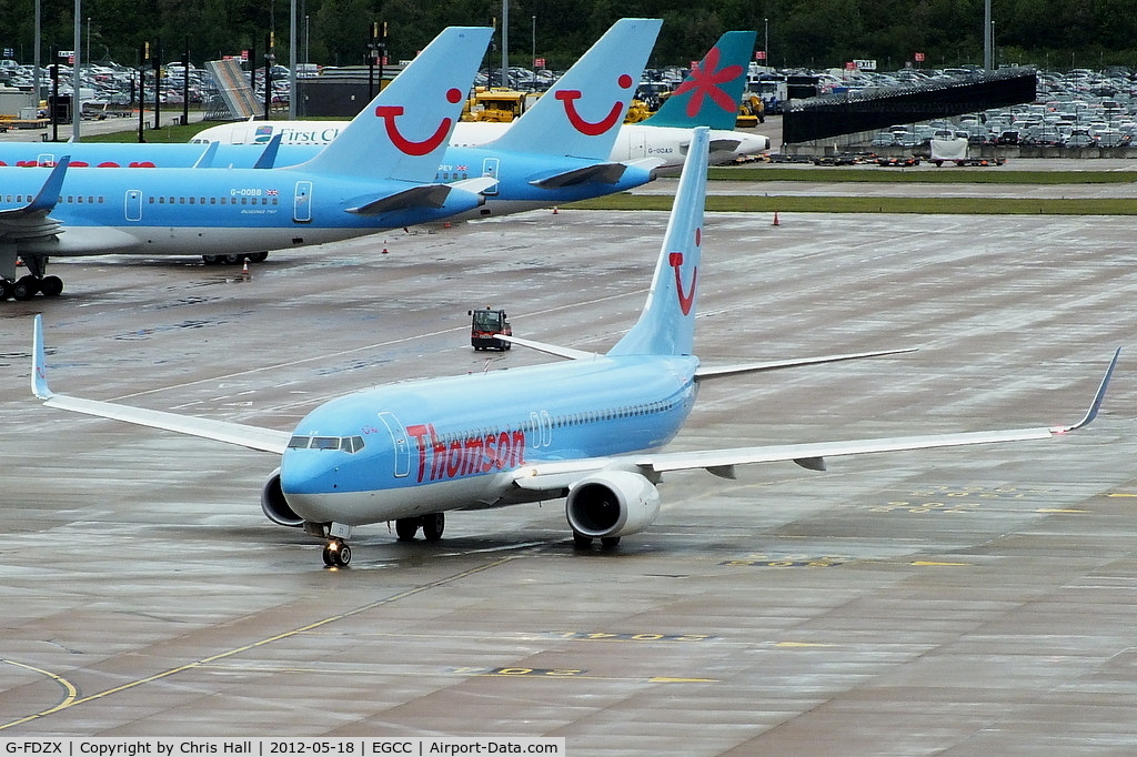 G-FDZX, 2011 Boeing 737-8K5 C/N 37258, Thomson