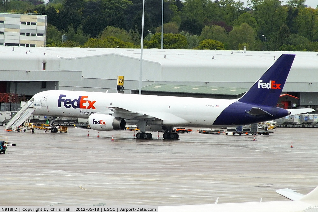 N918FD, 1989 Boeing 757-23A C/N 24290, FedEx