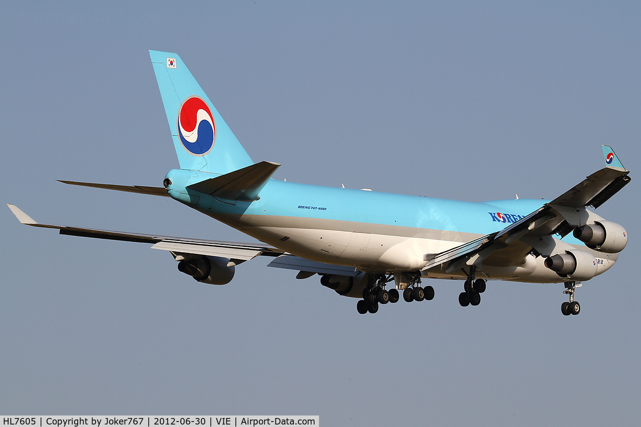 HL7605, 2006 Boeing 747-4B5ERF C/N 35526, Korean Air Cargo