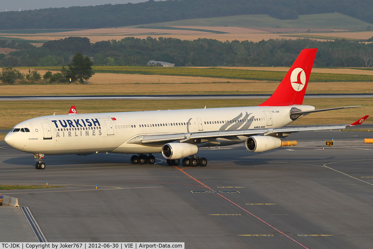 TC-JDK, 1993 Airbus A340-311 C/N 025, Turkish Airlines