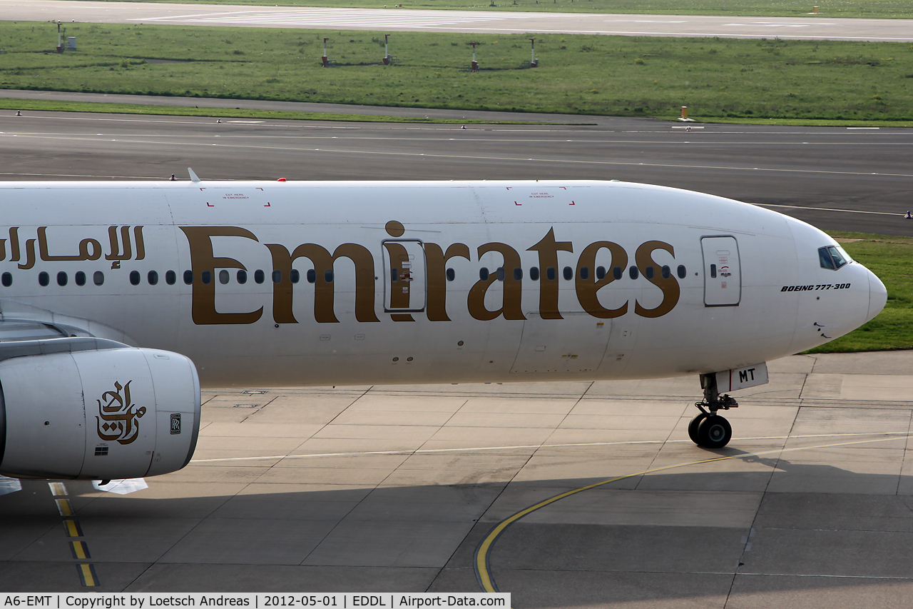 A6-EMT, 2002 Boeing 777-31H C/N 32699, UAE056 Dusseldorf to Dubai (DUB)