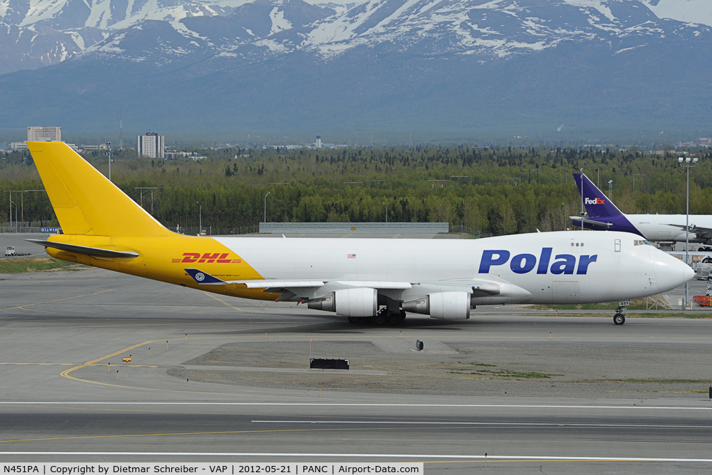 N451PA, 2000 Boeing 747-46NF C/N 30809, Polar Boeing 747-400
