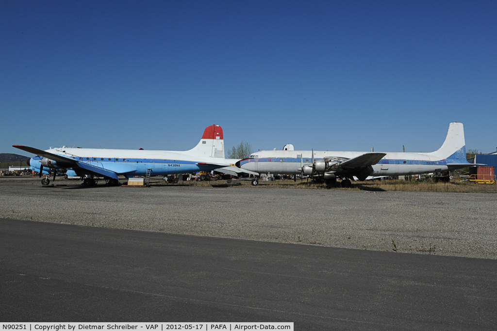 N90251, 1958 Douglas DC-7C Seven Seas C/N 45367, Brooks DC7