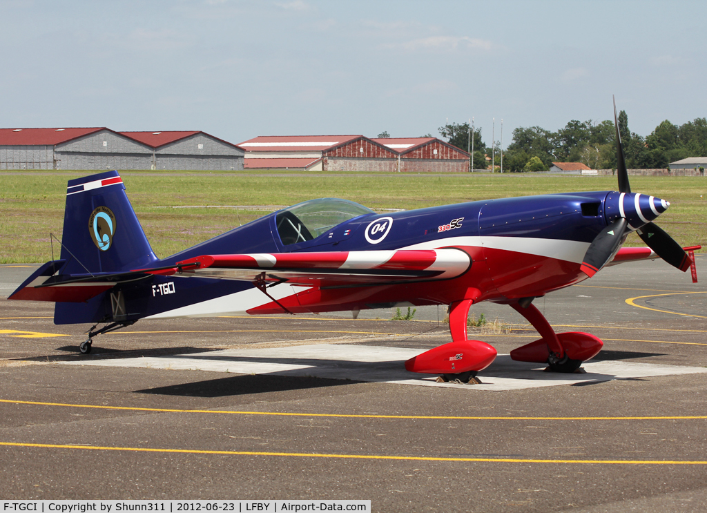 F-TGCI, Extra EA-330SC C/N 04, Used as a demo aircraft during LFBY Open Day 2012