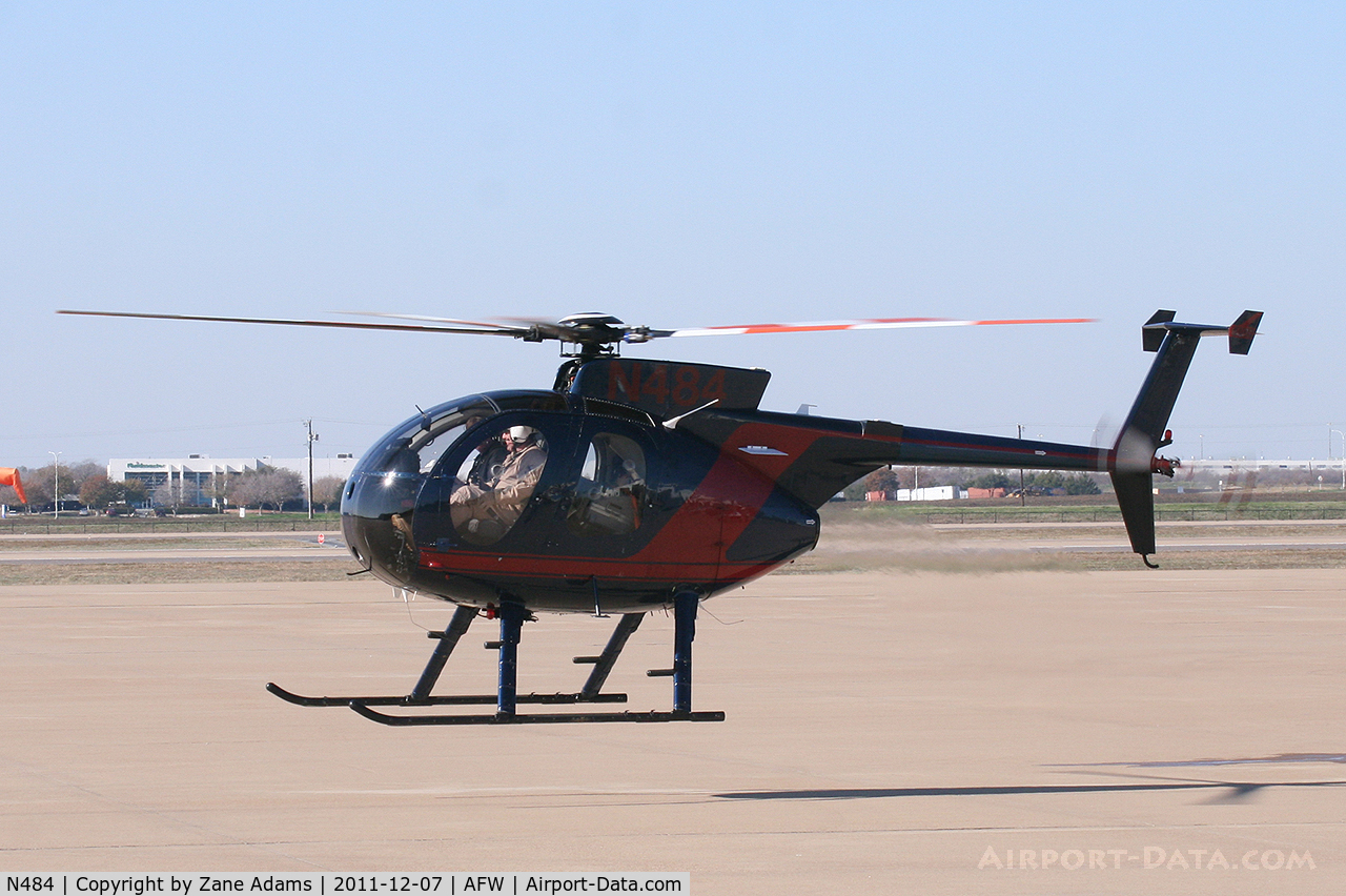 N484, Hughes 369D C/N 870177D, At Alliance Airport - Fort Worth, TX