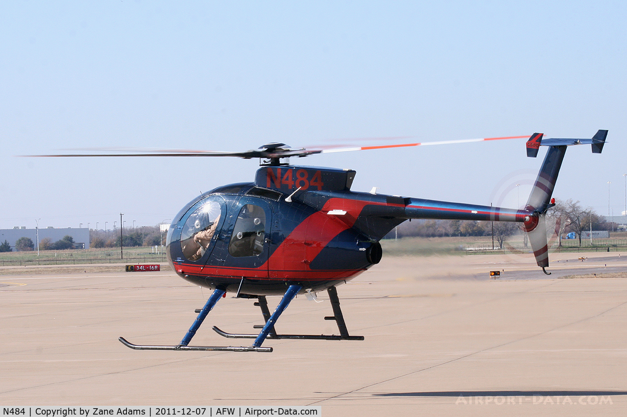 N484, Hughes 369D C/N 870177D, At Alliance Airport - Fort Worth, TX