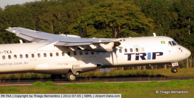 PR-TKA, 2010 ATR 72-212A C/N 926, Takeoff from Marília