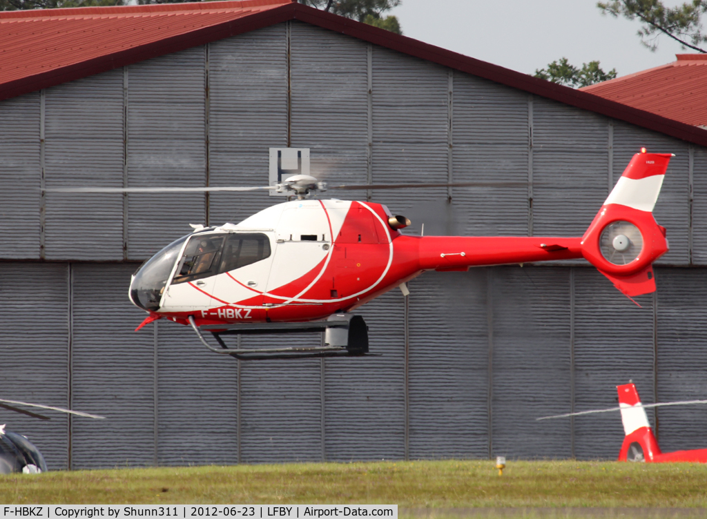 F-HBKZ, 2010 Eurocopter EC-120B Colibri NHE C/N 1628, Coming back from flight...