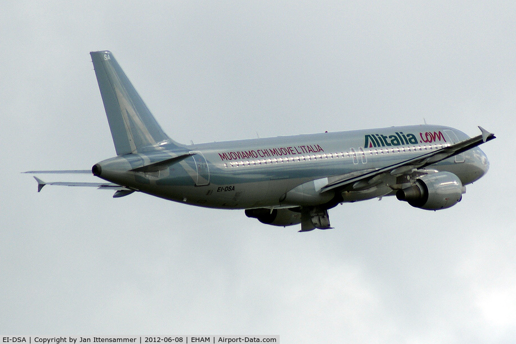 EI-DSA, 2006 Airbus A320-216 C/N 2869, EI-DSA @ EHAM