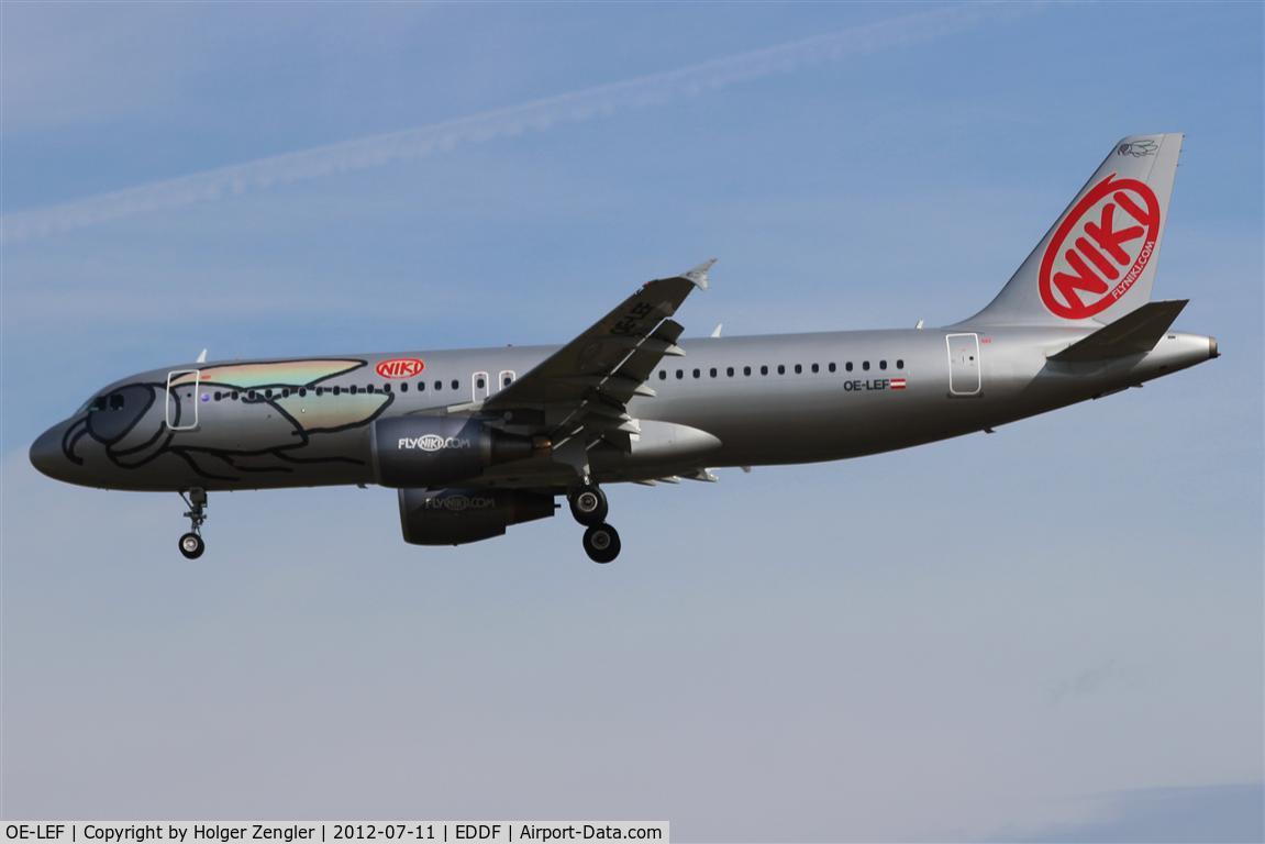OE-LEF, 2010 Airbus A320-214 C/N 4368, Arrival from Graz/Austria.....