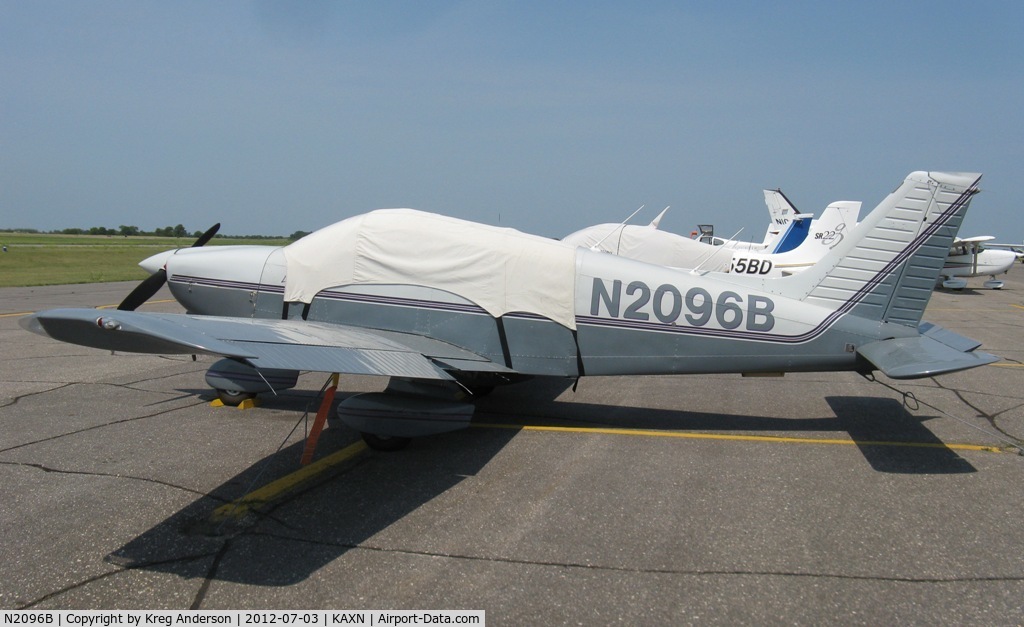 N2096B, 1978 Piper PA-28-236 Dakota C/N 28-7911008, Piper PA-28-236 Dakota on the line.