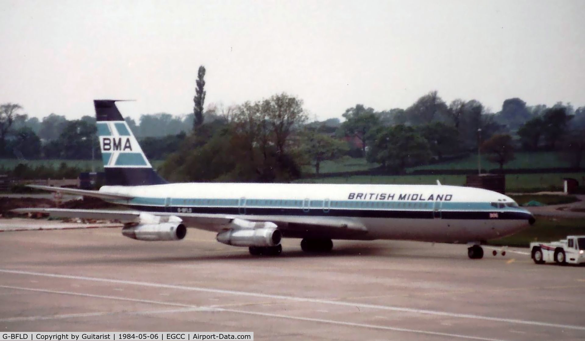 G-BFLD, 1968 Boeing 707-338C C/N 19625, Another Sunday at MAN