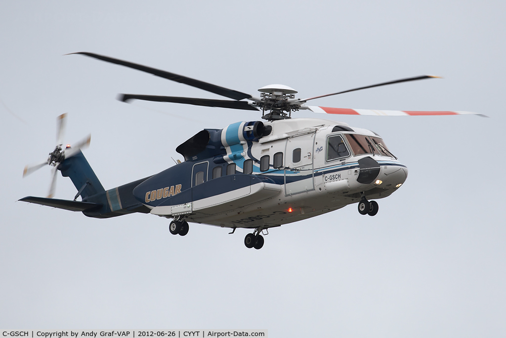 C-GSCH, 2004 Sikorsky S-92A C/N 920010, Cougar S-92