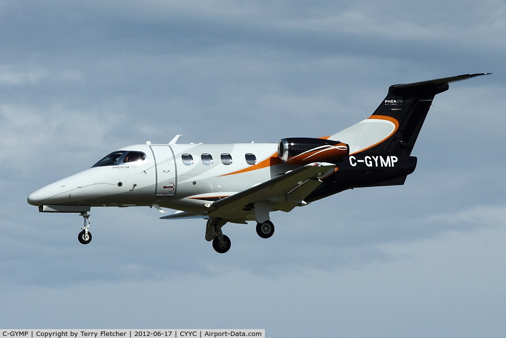 C-GYMP, 2010 Embraer EMB-500 Phenom 100 C/N 50000214, at Calgary