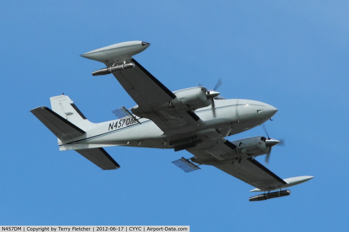 N457DM, 1978 Cessna 340A C/N 340A0554, at Calgary