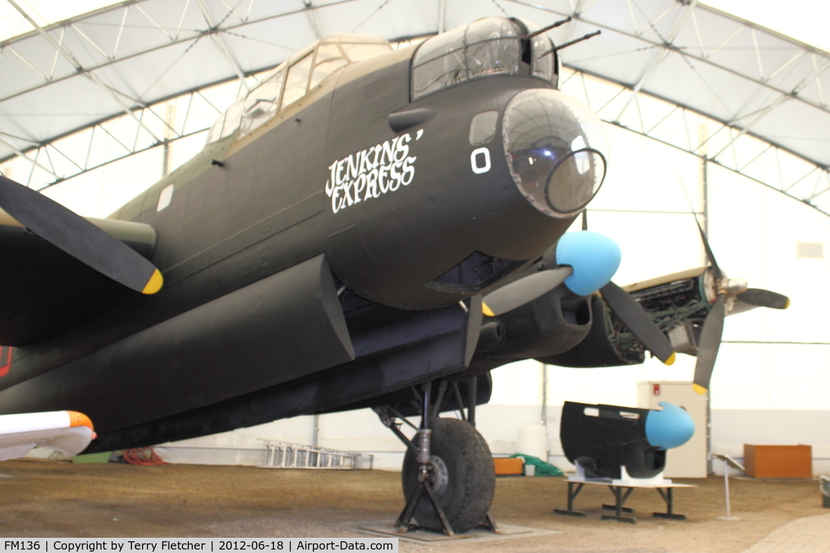 FM136, 1945 Avro 683 Lancaster Mk. X C/N 31341, At AeroSpace Museum of Calgary