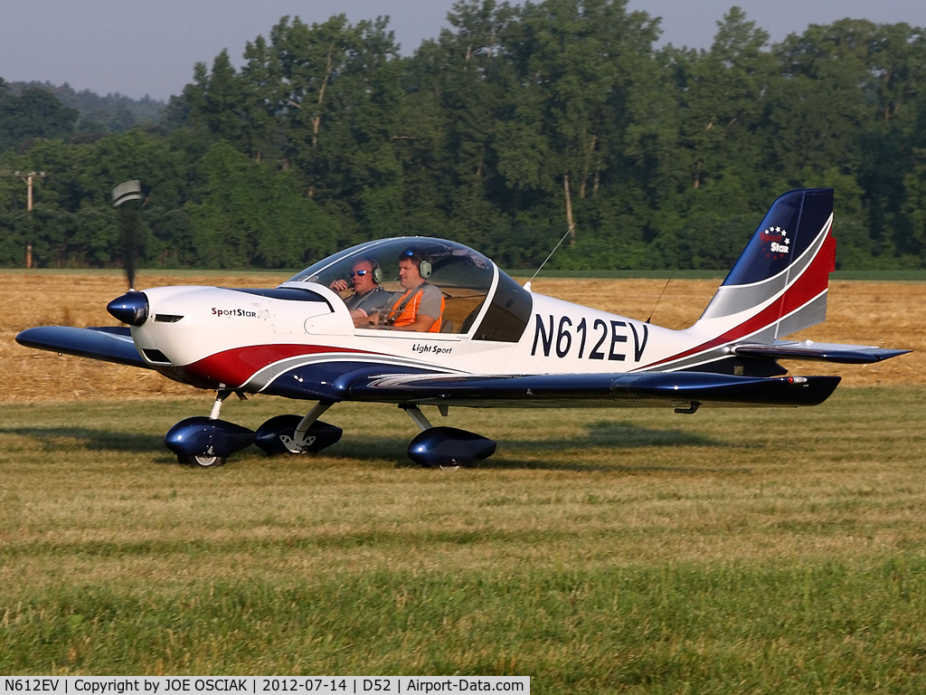 N612EV, 2006 Evektor-Aerotechnik SPORTSTAR C/N 20060612, At Geneseo