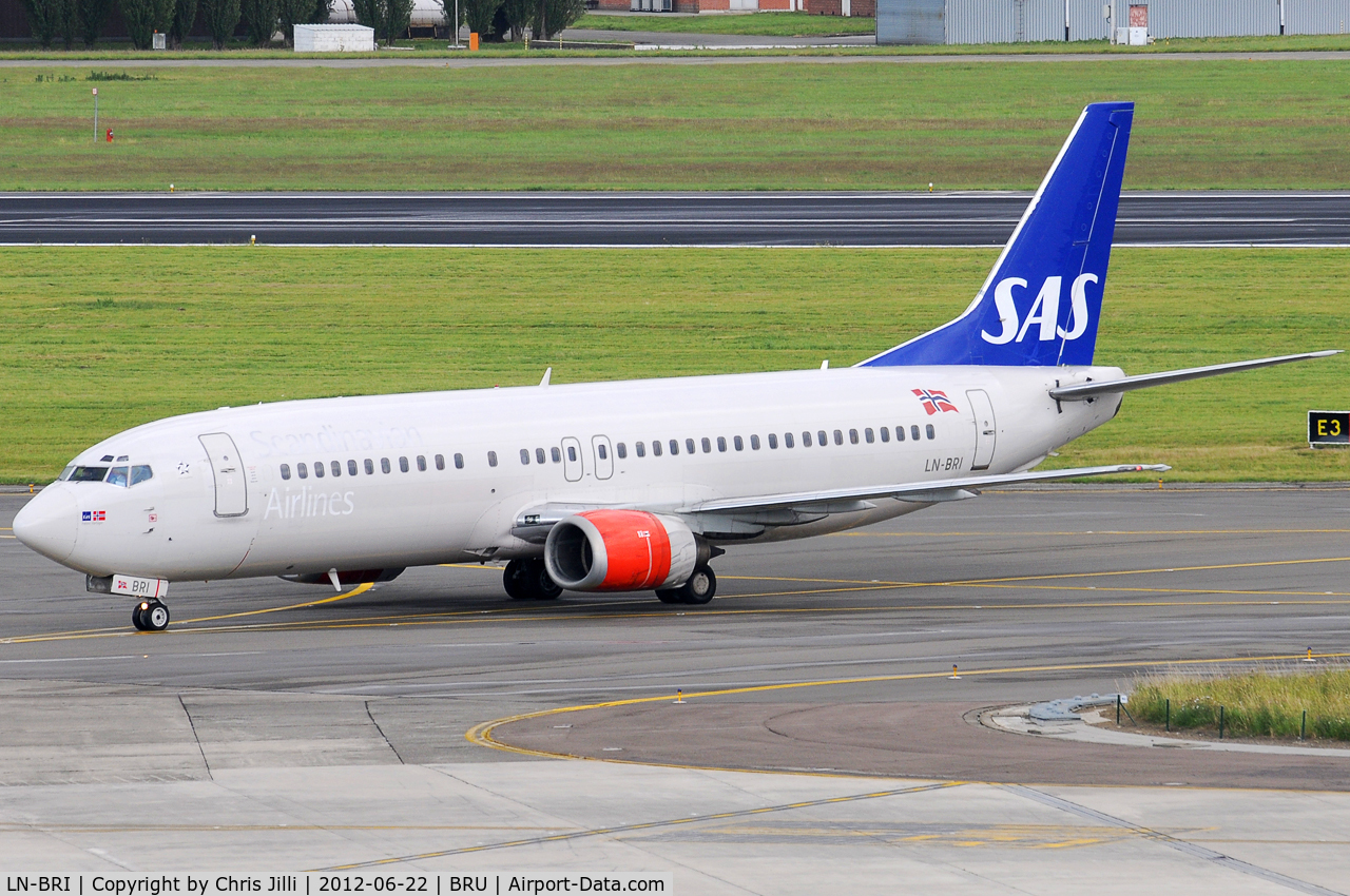 LN-BRI, 1990 Boeing 737-405 C/N 24644, SAS - Scandinavian