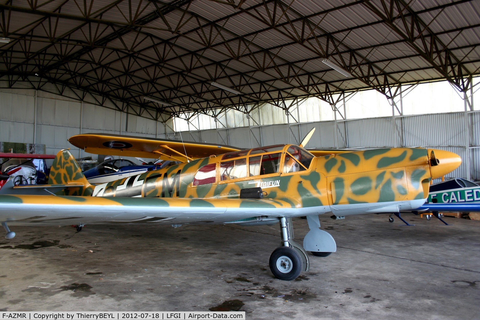 F-AZMR, Nord 1002 Pingouin II C/N 216, New paint scheme applied end of june 2012