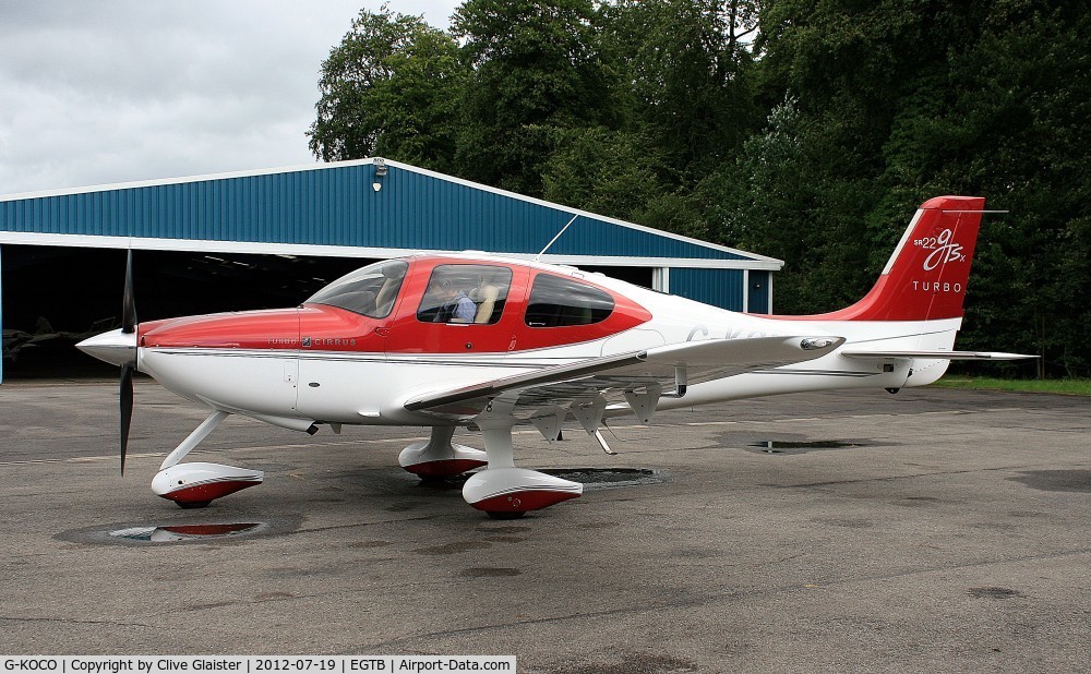 G-KOCO, 2009 Cirrus SR22 GTS Turbo C/N 3447, Ex: N152CK > G-KOCO - Originally and currently in private hands since July 2009.