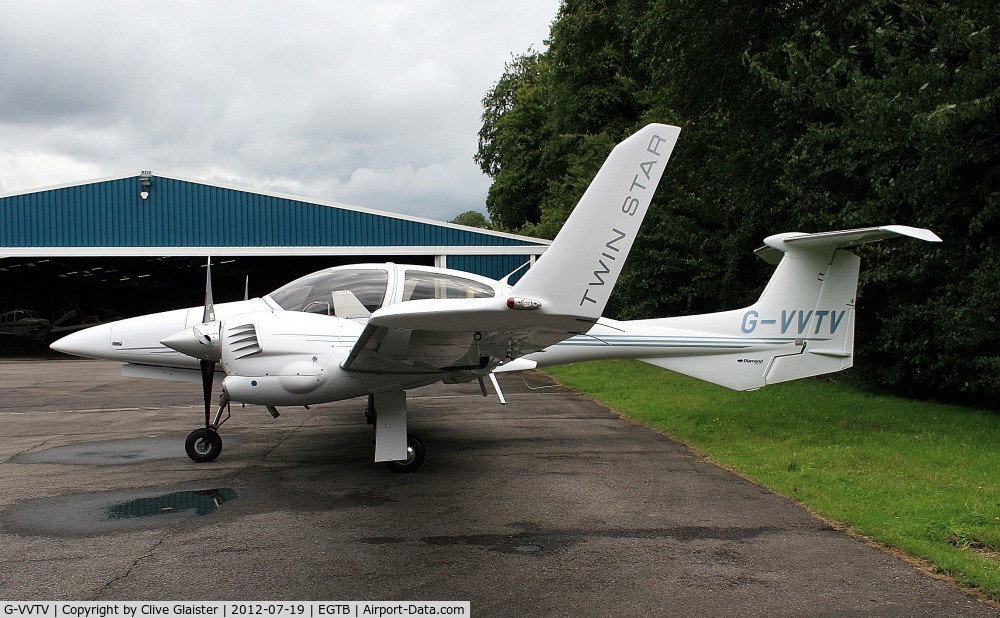 G-VVTV, 2006 Diamond DA-42 Twin Star C/N 42.170, Ex: OE-VPY > G-VVTV - Originally owned to, Diamond Aircraft UK Ltd in September 2006 and currently in private hands since August 2010.