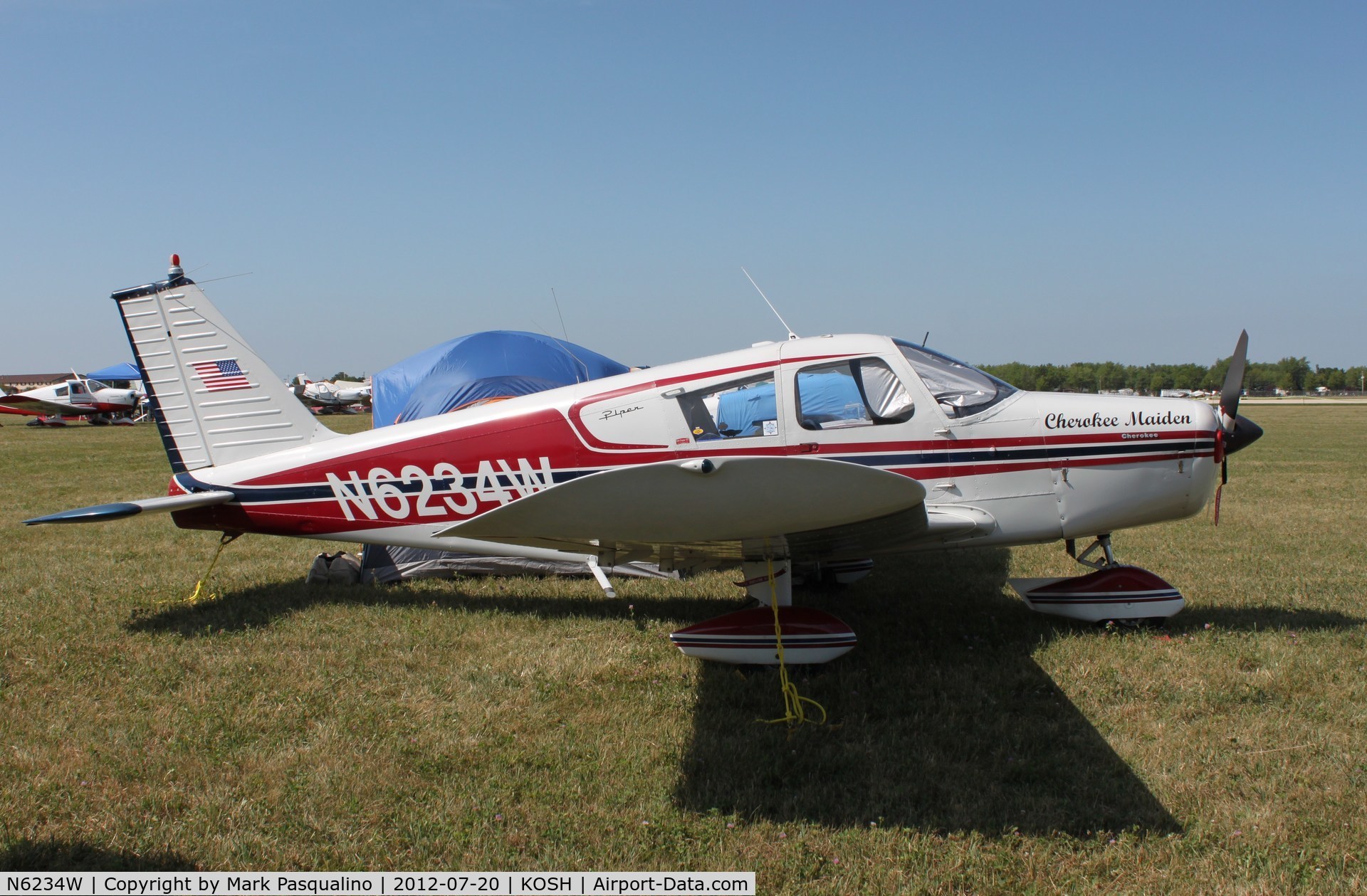 N6234W, 1964 Piper PA-28-140 Cherokee C/N 28-20275, Piper PA-28-140