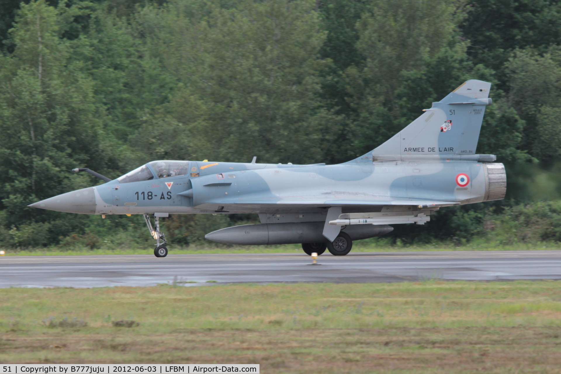 51, Dassault Mirage 2000-5F C/N Not found 51, at Mont de Marsan
