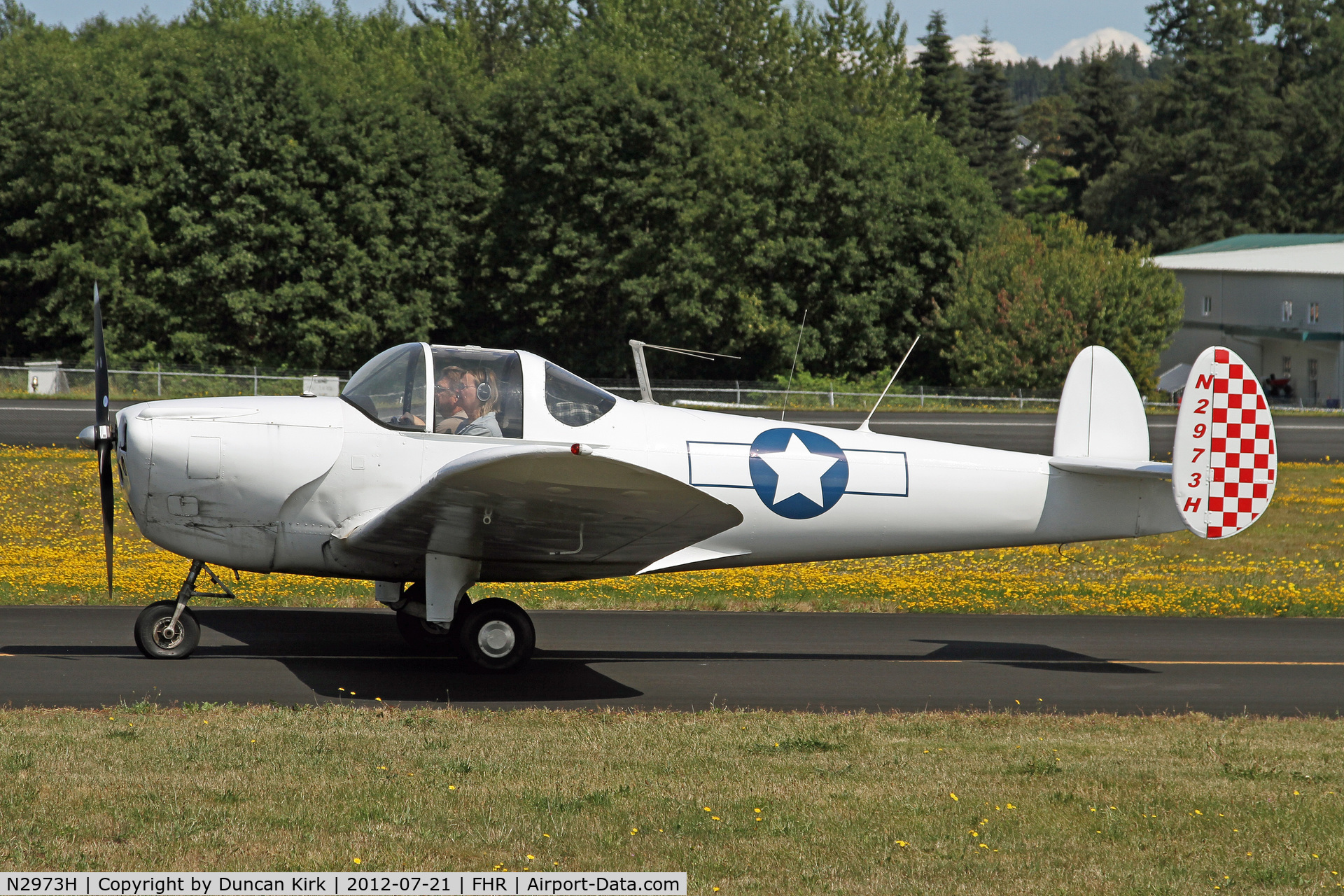 N2973H, 1946 Erco 415C Ercoupe C/N 3598, A year after WWII and this beauty is born!