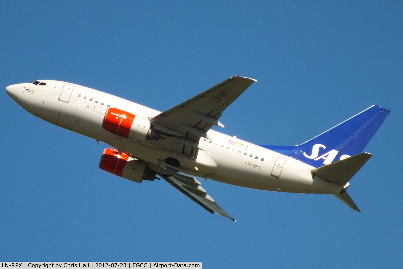 LN-RPX, 1998 Boeing 737-683 C/N 28291, SAS Norge
