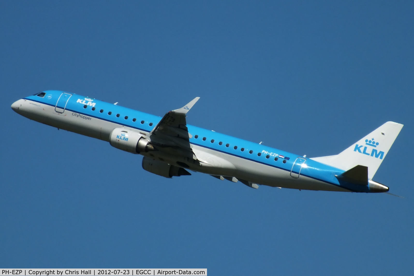 PH-EZP, 2010 Embraer 190LR (ERJ-190-100LR) C/N 19000347, KLM Cityhopper