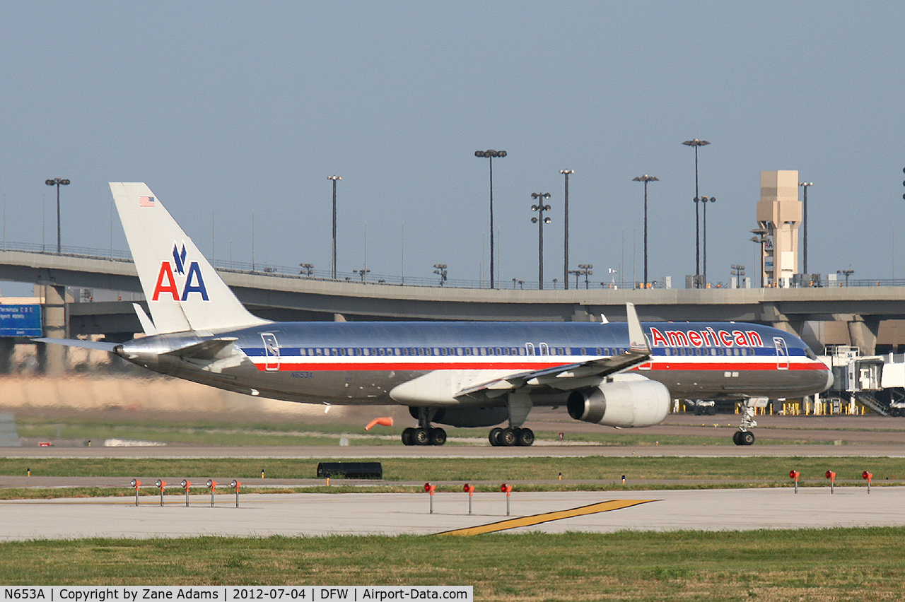 N653A, 1991 Boeing 757-223 C/N 24611, American Airlines at DFW Airport