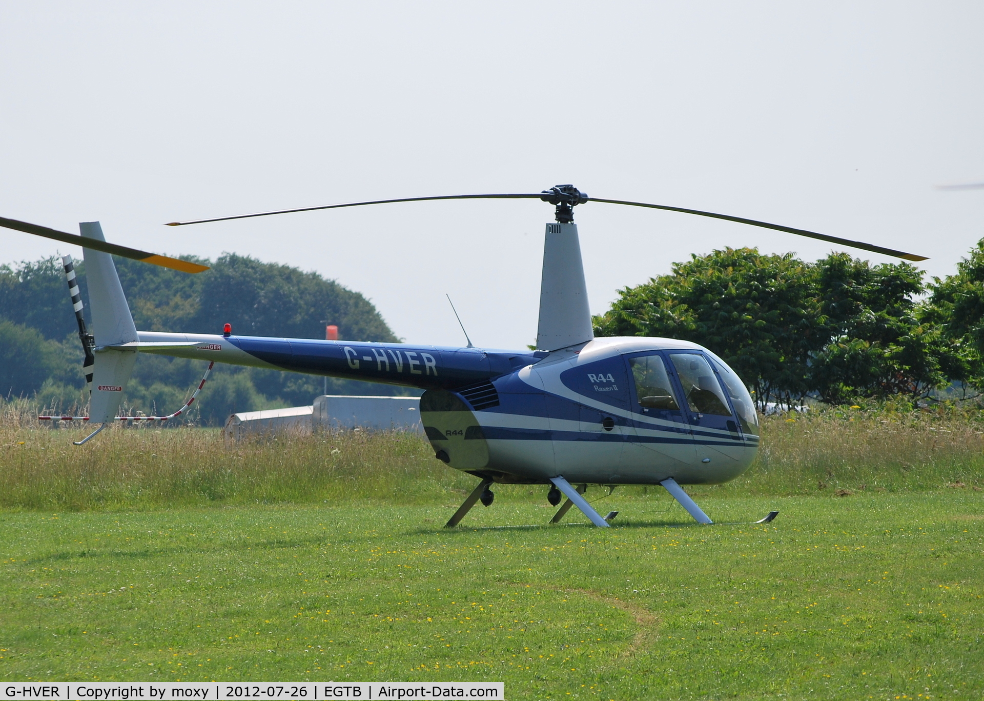 G-HVER, 2007 Robinson R44 Raven II C/N 11754, Robinson R44 Raven at Wycombe Air Park