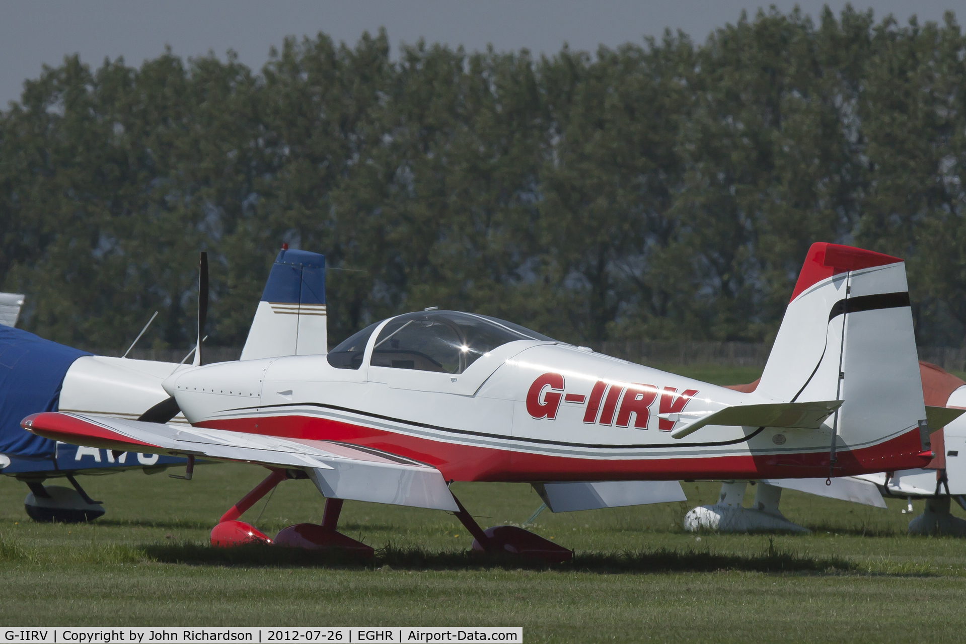 G-IIRV, 2011 Vans RV-7A C/N LAA 323-15074, Parked at Goodwood