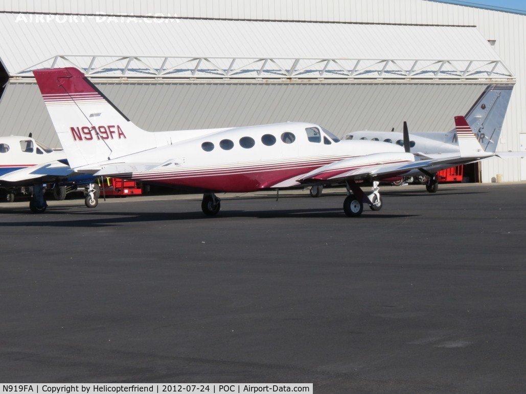 N919FA, 1980 Cessna 414A Chancellor C/N 414A0628, Parked at Howard Aviation