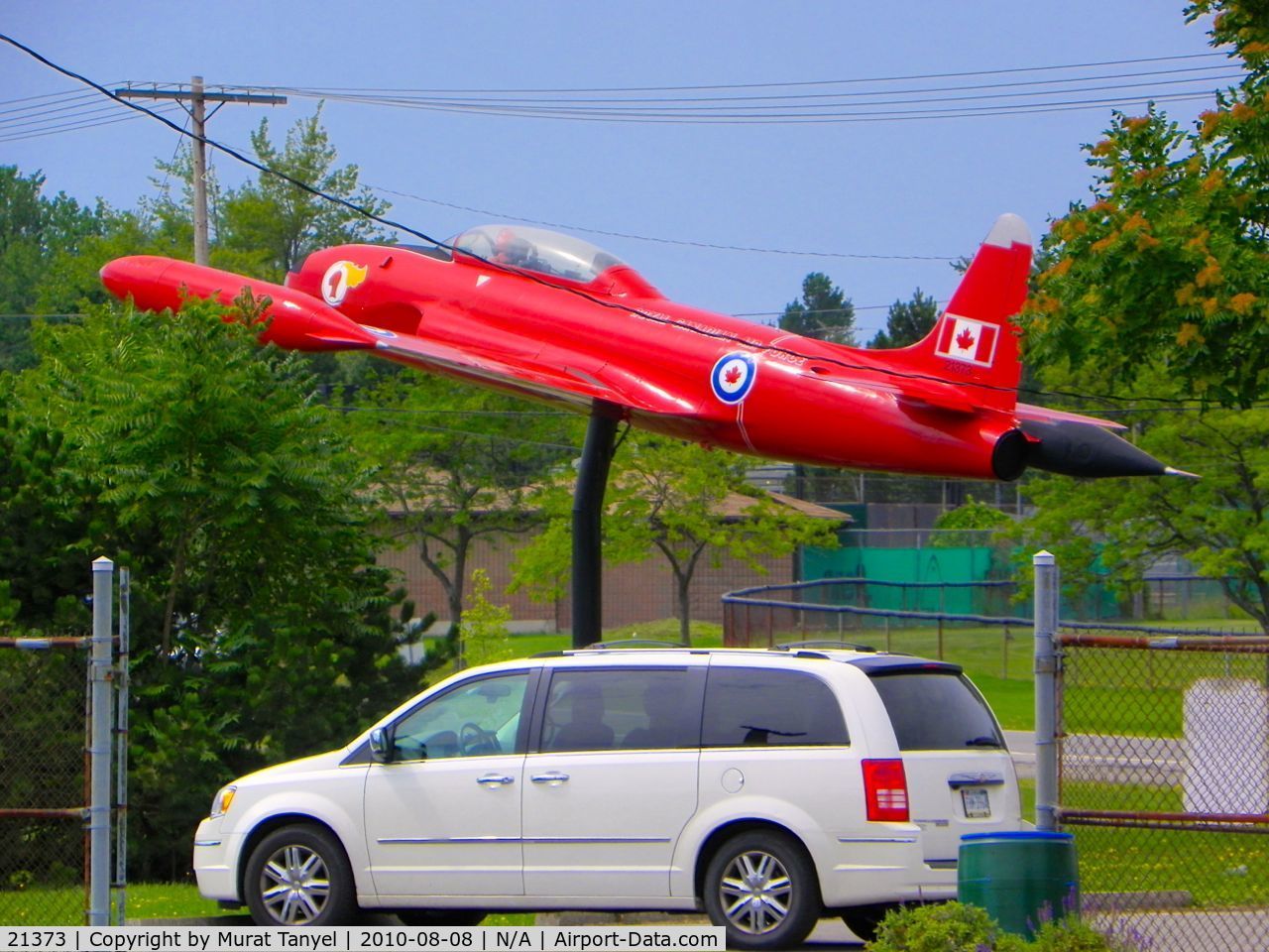 21373, 1954 Canadair CT-133 Silver Star 3 C/N T33-373, It is now a museum piece. (N/A = 